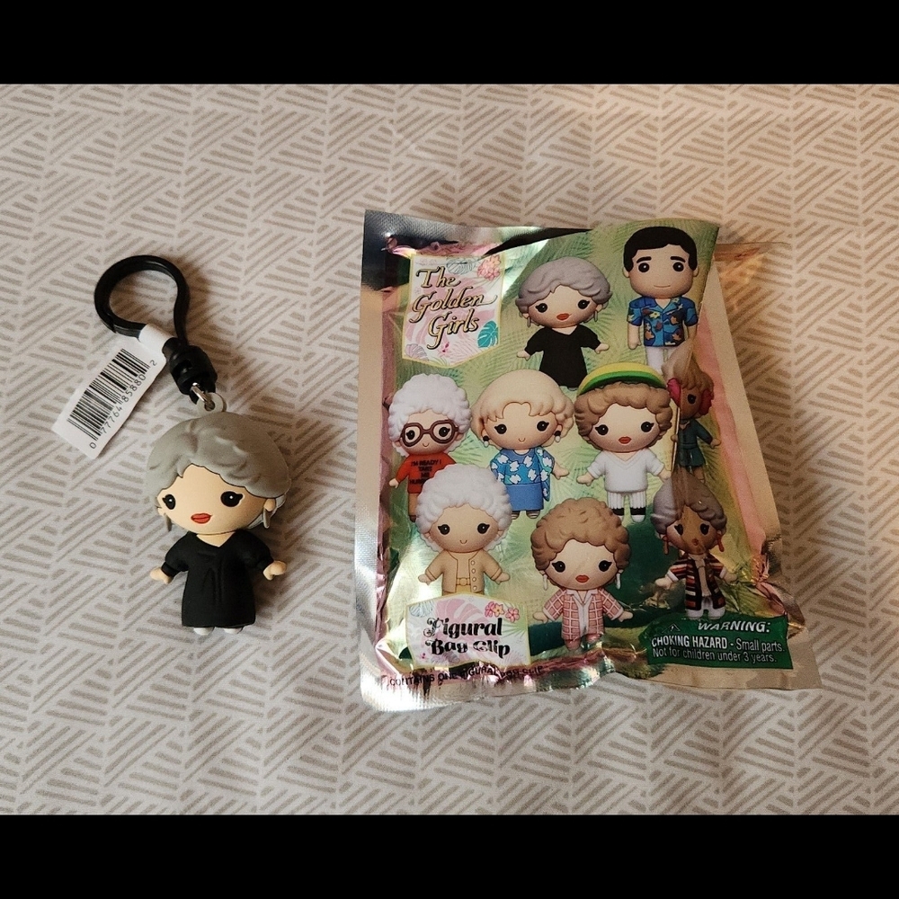 Golden Girls Bag Clip Series 4 Dorothy In Dress